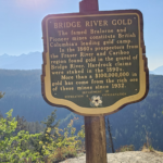 Bridge RIver Gold and Bralorne Sign